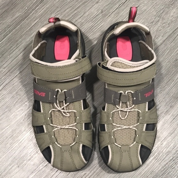 NEW TEVA FOREBAY HYBRID TRAIL HIKING WATER SHOES SANDALS Size 10 - Picture 1 of 10